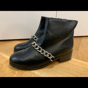 Givenchy inspired Chain Ankle Boot